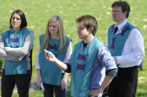 Zack as the First Player (Hamlet, 2010), which led to the revolutionary Story-Telling aspects of Unrehearsed.